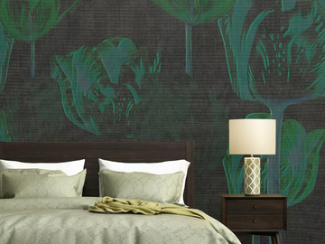 TULIP ARTWORK - Washable nonwoven wallpaper with floral pattern by Architects Paper - view 3